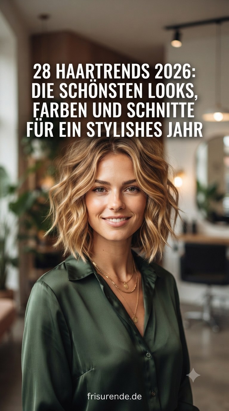 28 Haartrends 2026: Die schönsten Looks, Farben und Schnitte für ein stilvolles Jahr