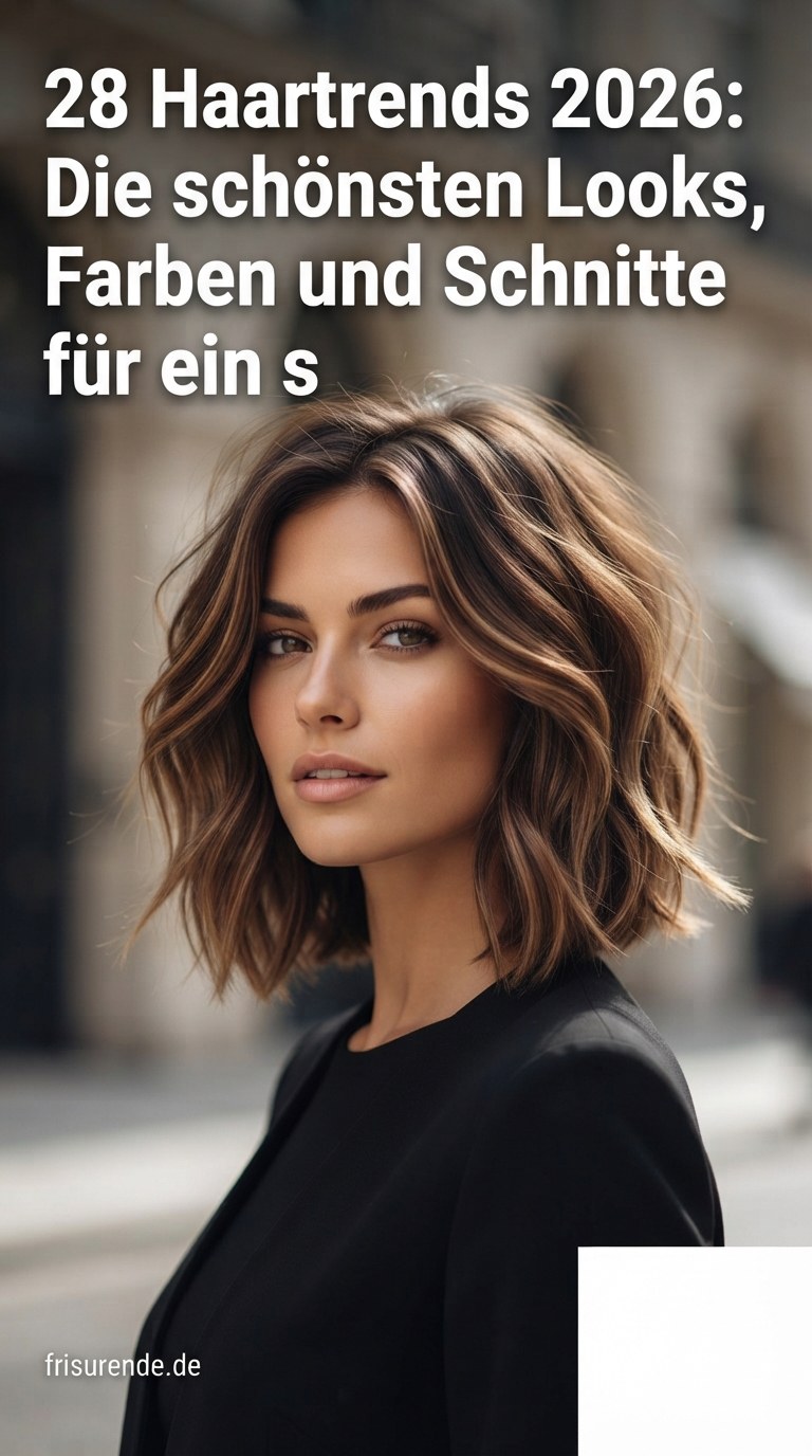 28 Haartrends 2026: Die schönsten Looks, Farben und Schnitte für ein stilvolles Jahr