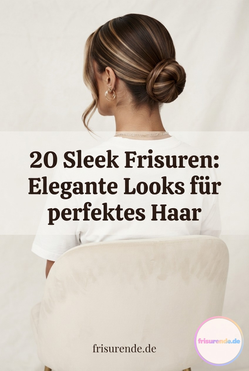 20 Sleek Frisuren: Elegante Looks für perfektes Haar