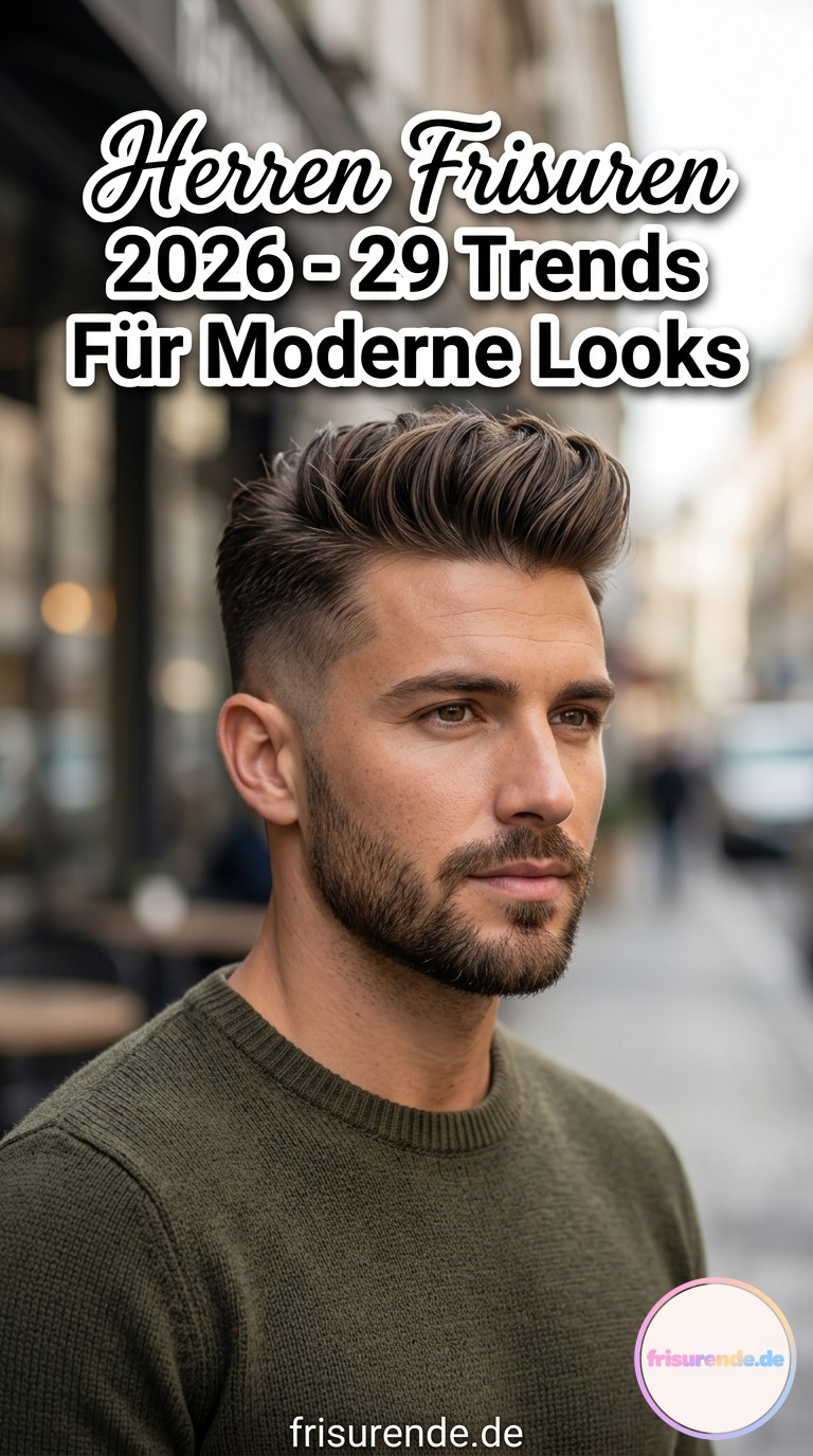 Herren Frisuren 2026 - 29 Trends Für Moderne Looks