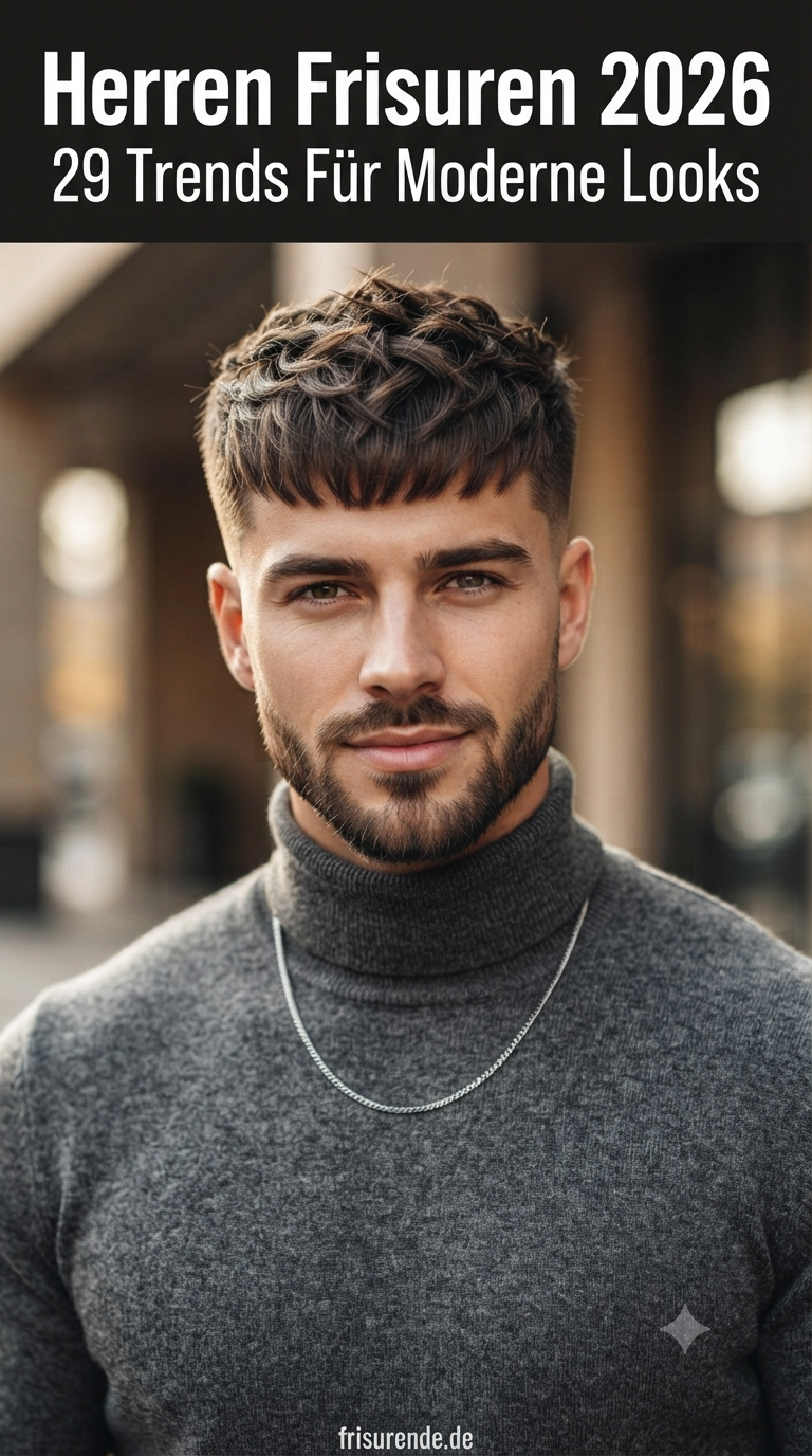 Herren Frisuren 2026 - 29 Trends Für Moderne Looks
