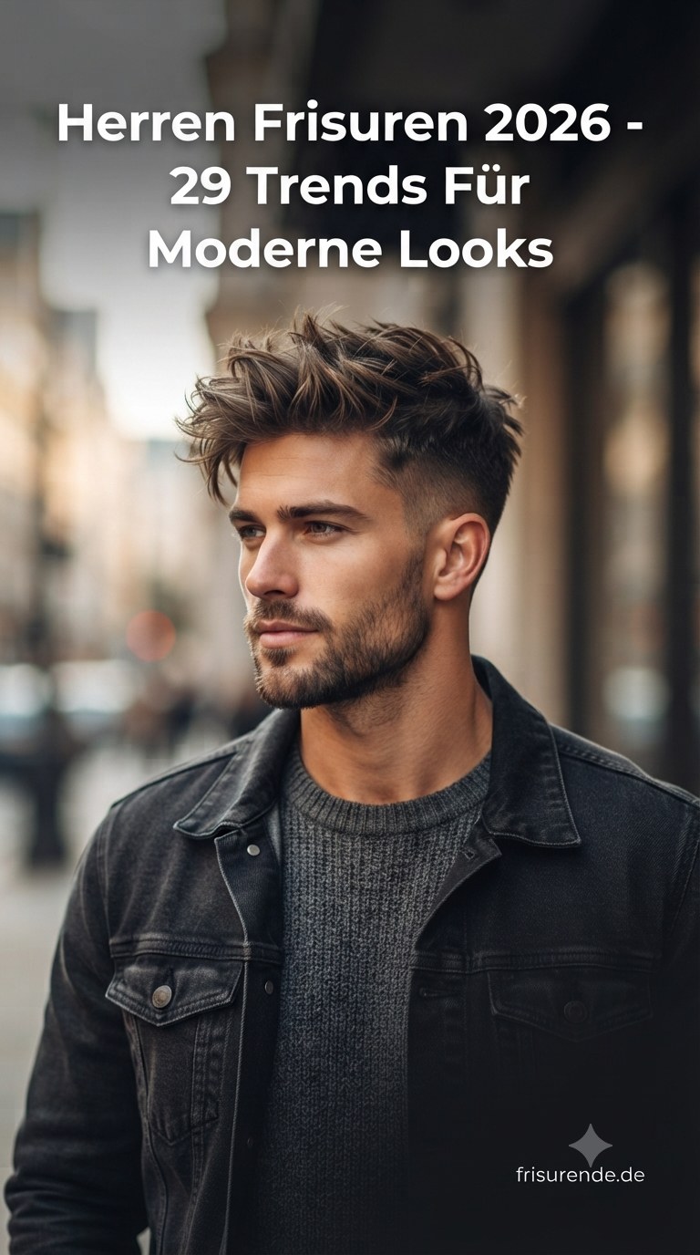 Herren Frisuren 2026 - 29 Trends Für Moderne Looks