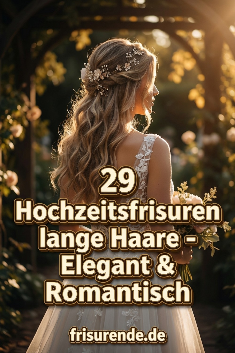 29 Hochzeitsfrisuren lange Haare - Elegant & Romantisch