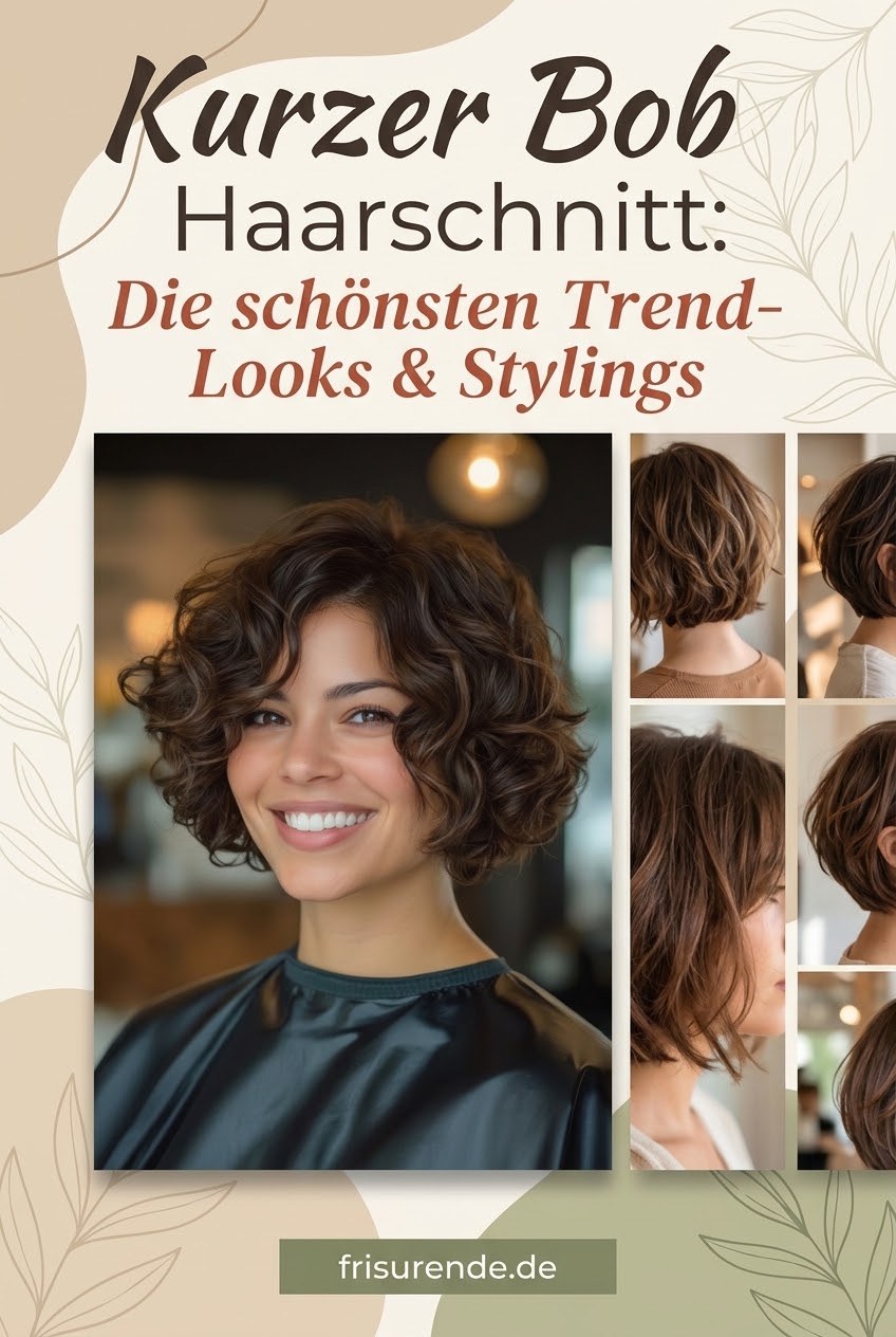 Kurzer Bob Haarschnitt: Die schönsten Trend-Looks & Stylings