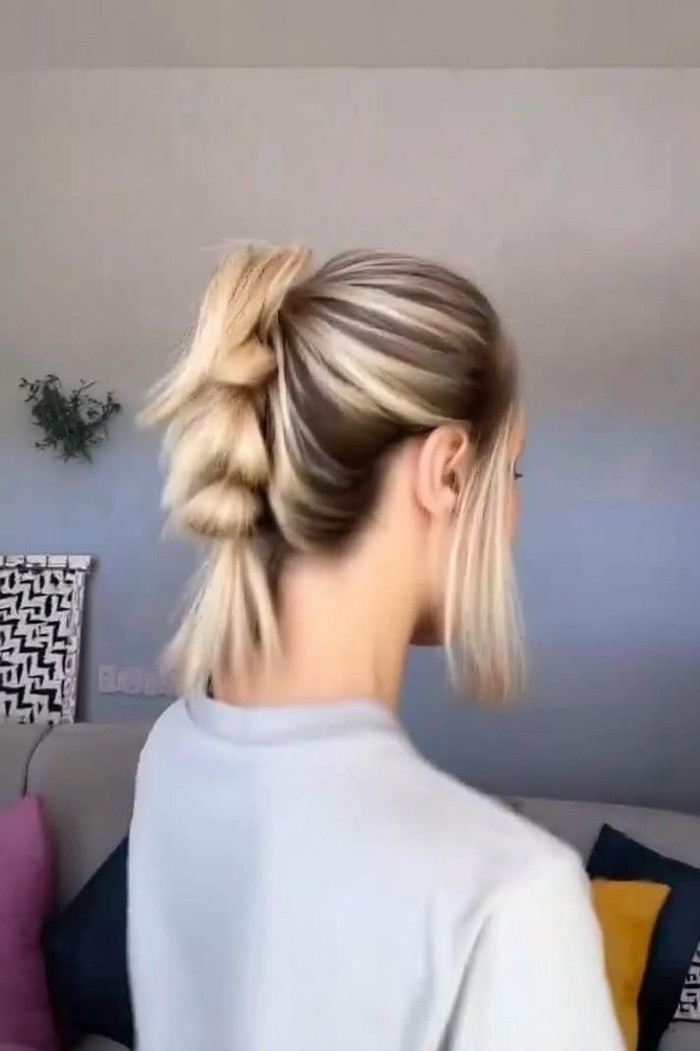 Bubble Ponytail Trend