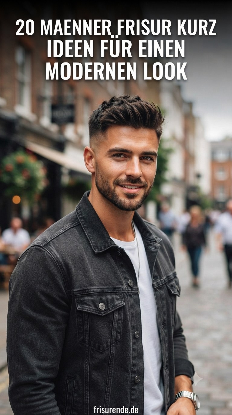 20 Maenner Frisur Kurz Ideen Für Einen Modernen Look