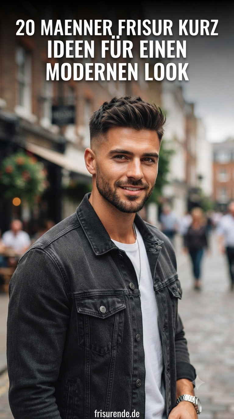 20 Maenner Frisur Kurz Ideen Für Einen Modernen Look