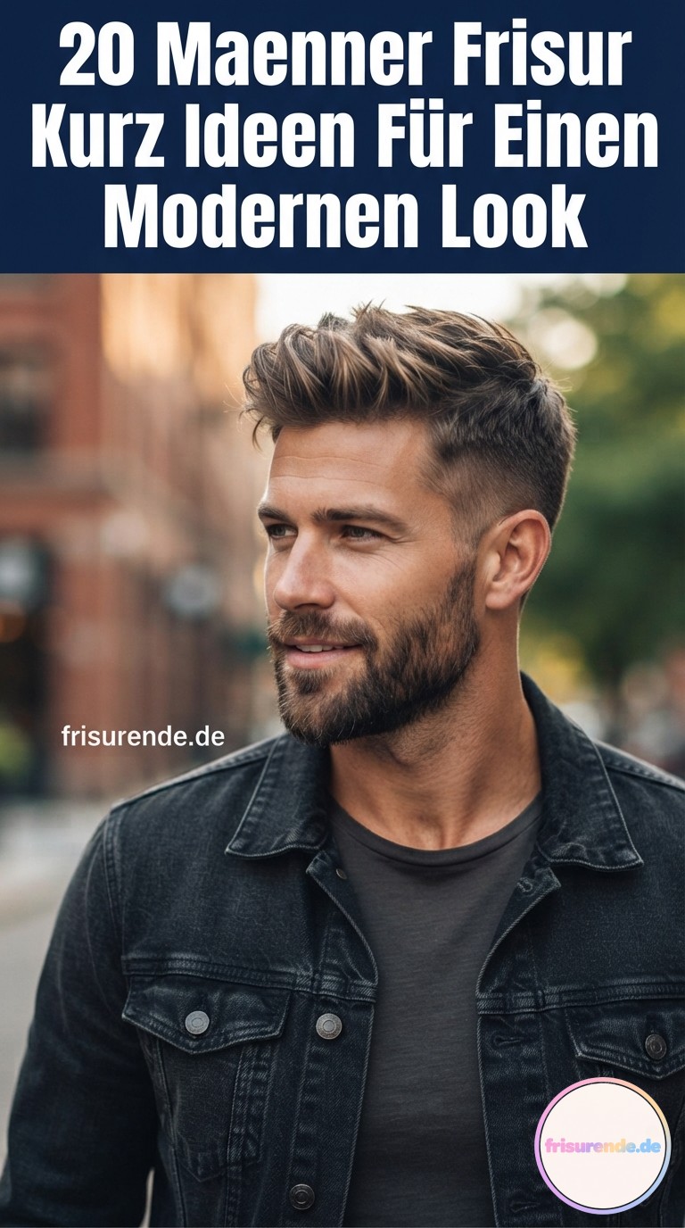 20 Maenner Frisur Kurz Ideen Für Einen Modernen Look