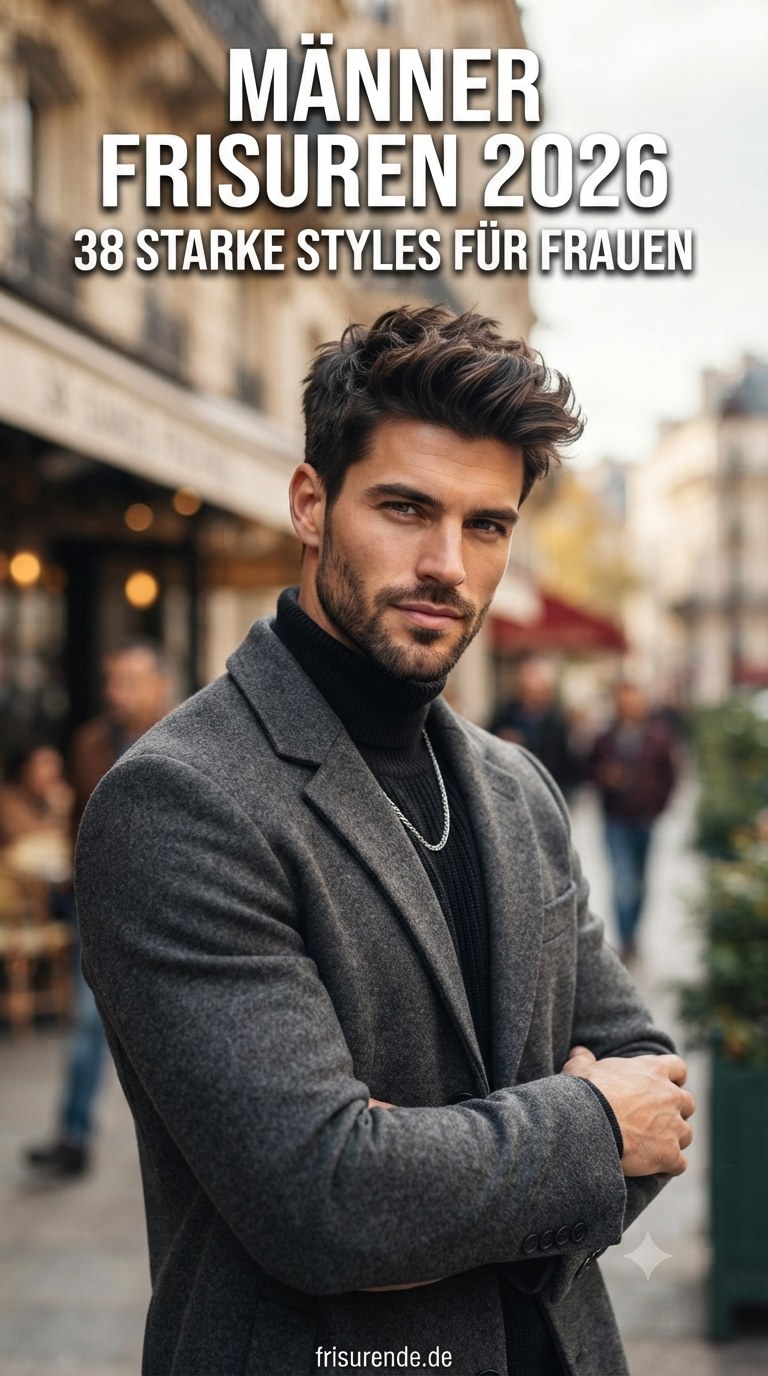 Männer Frisuren 2026 - 38 Starke Styles Für Frauen