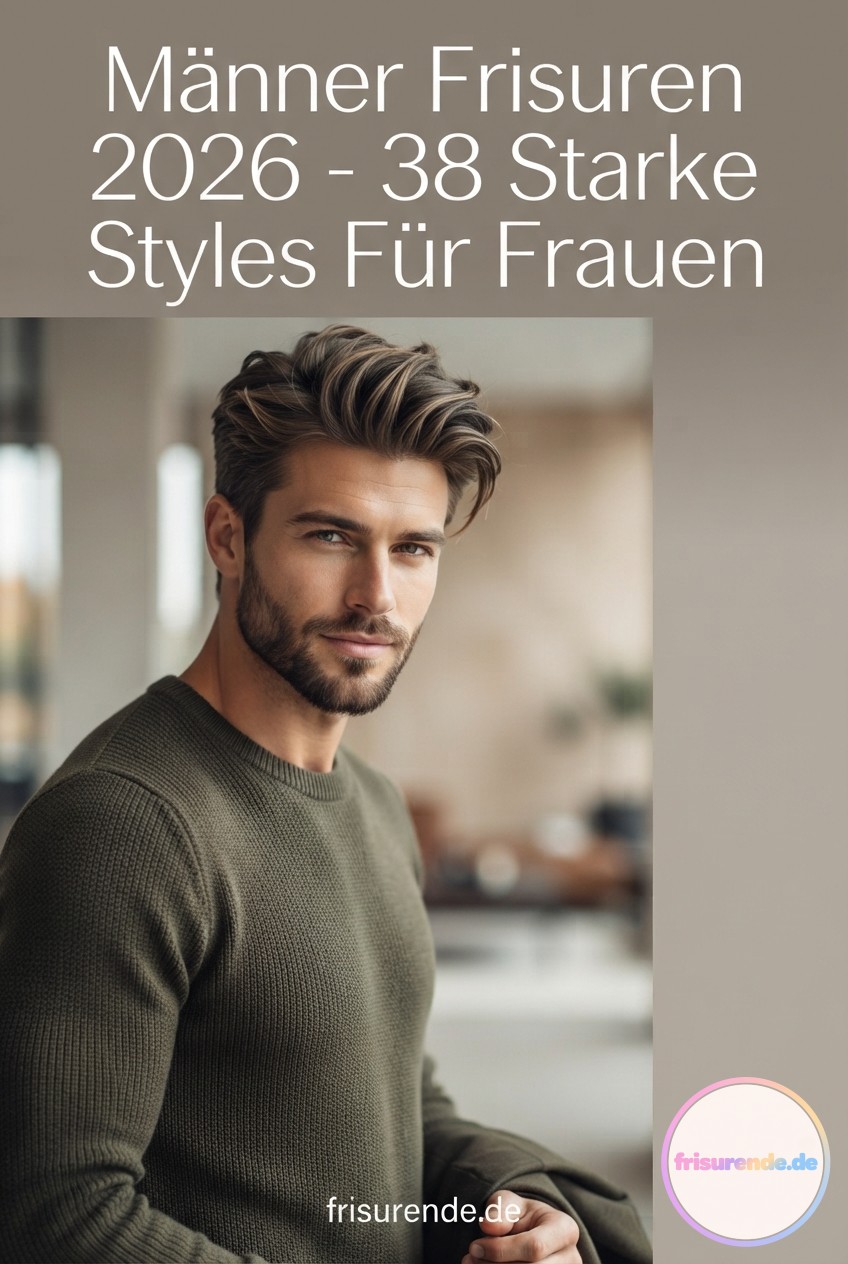 Männer Frisuren 2026 - 38 Starke Styles Für Frauen