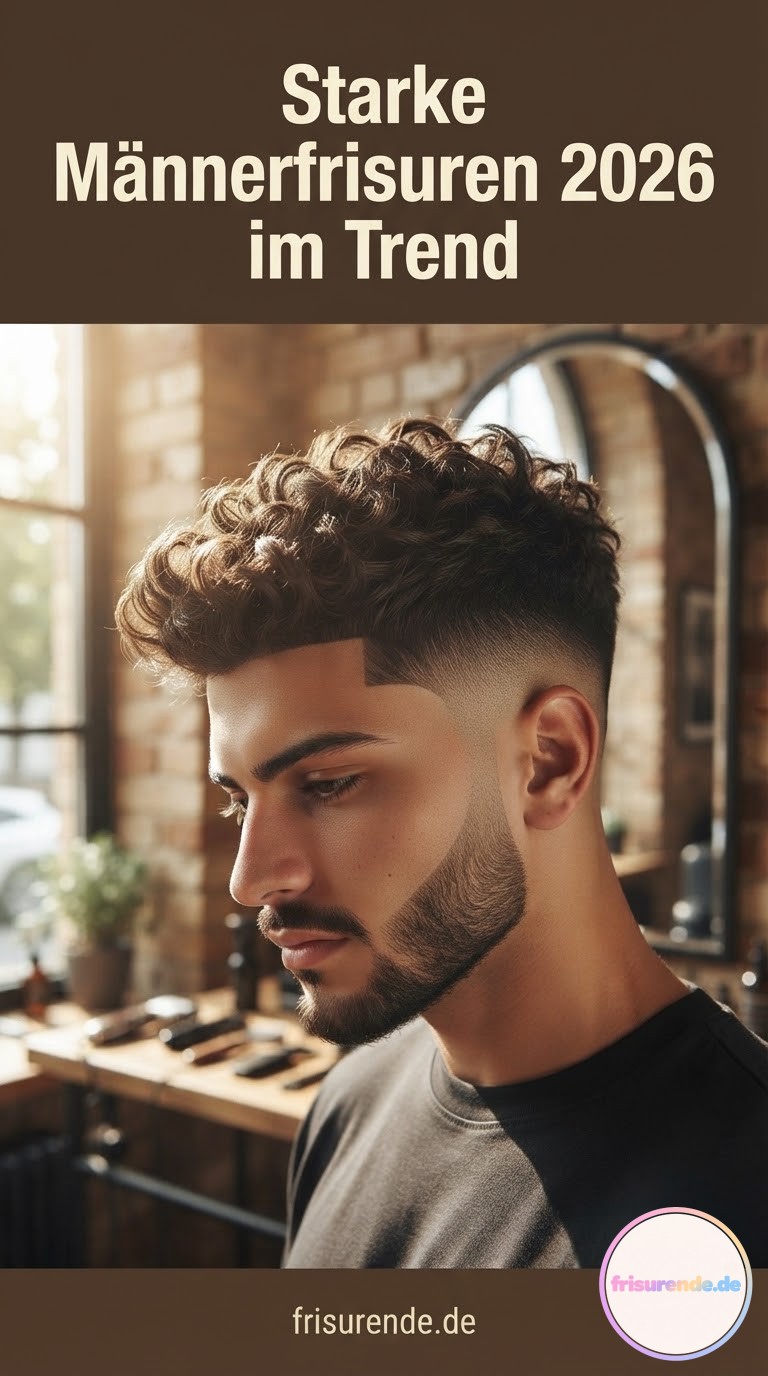 Starke Männerfrisuren 2026 im Trend