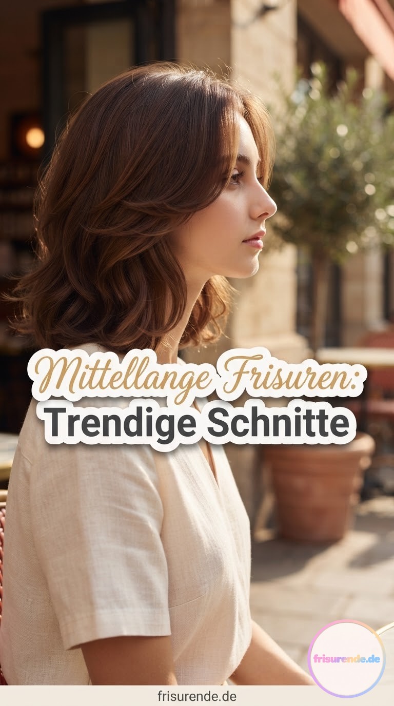 Mittellange Frisuren: Trendige Schnitte