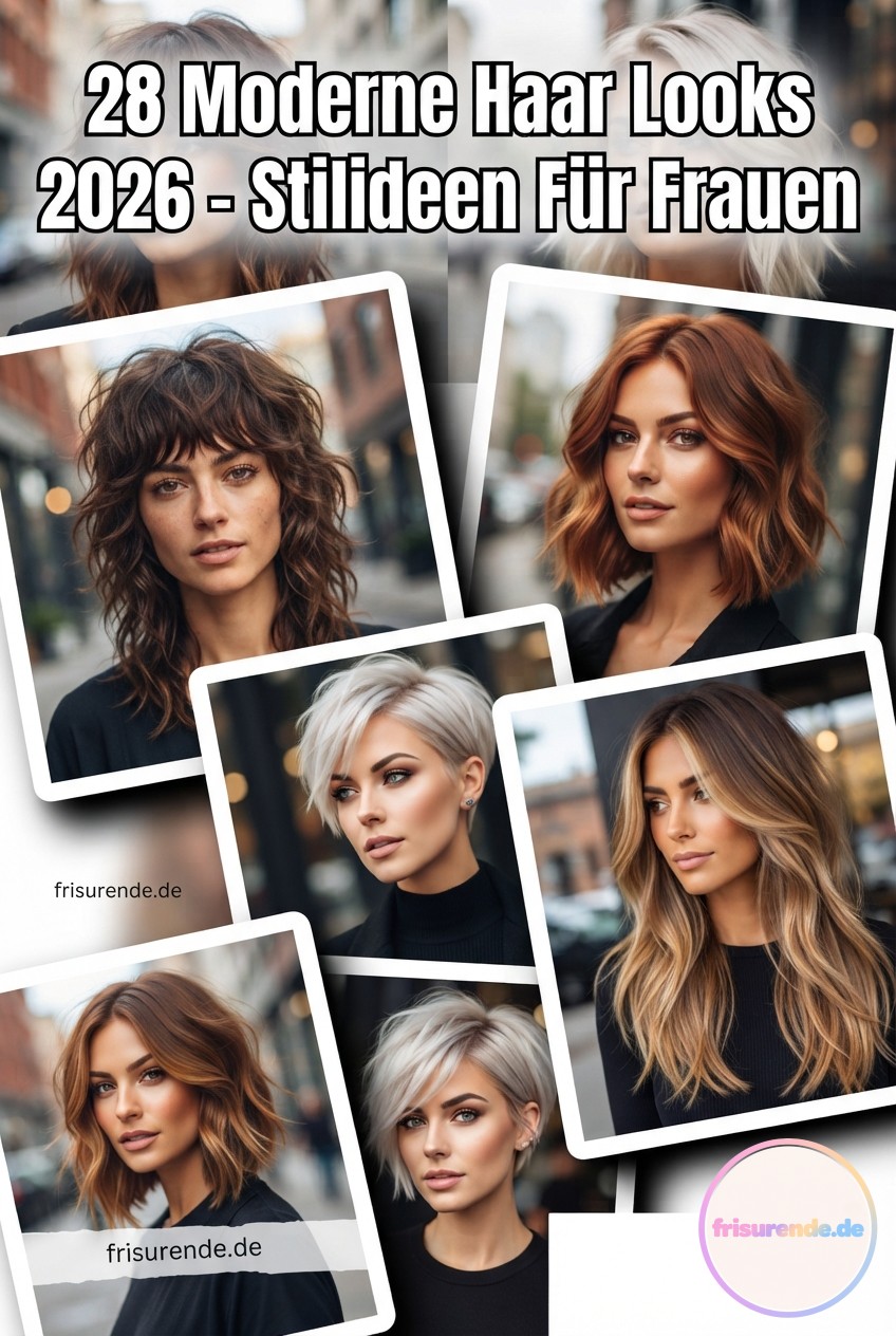 28 Moderne Haar Looks 2026 - Stilideen Für Frauen
