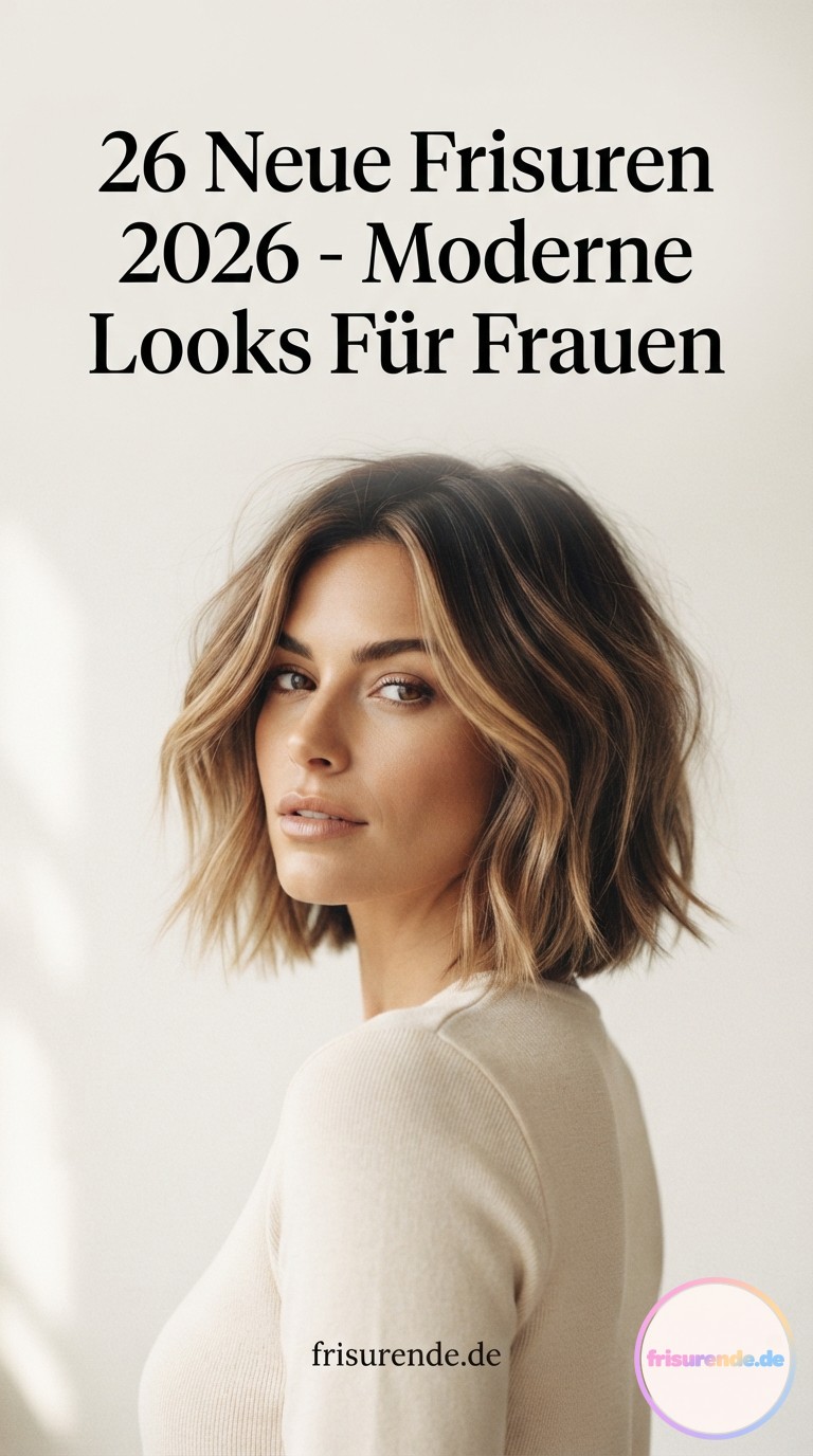 26 Neue Frisuren 2026 - Moderne Looks Für Frauen
