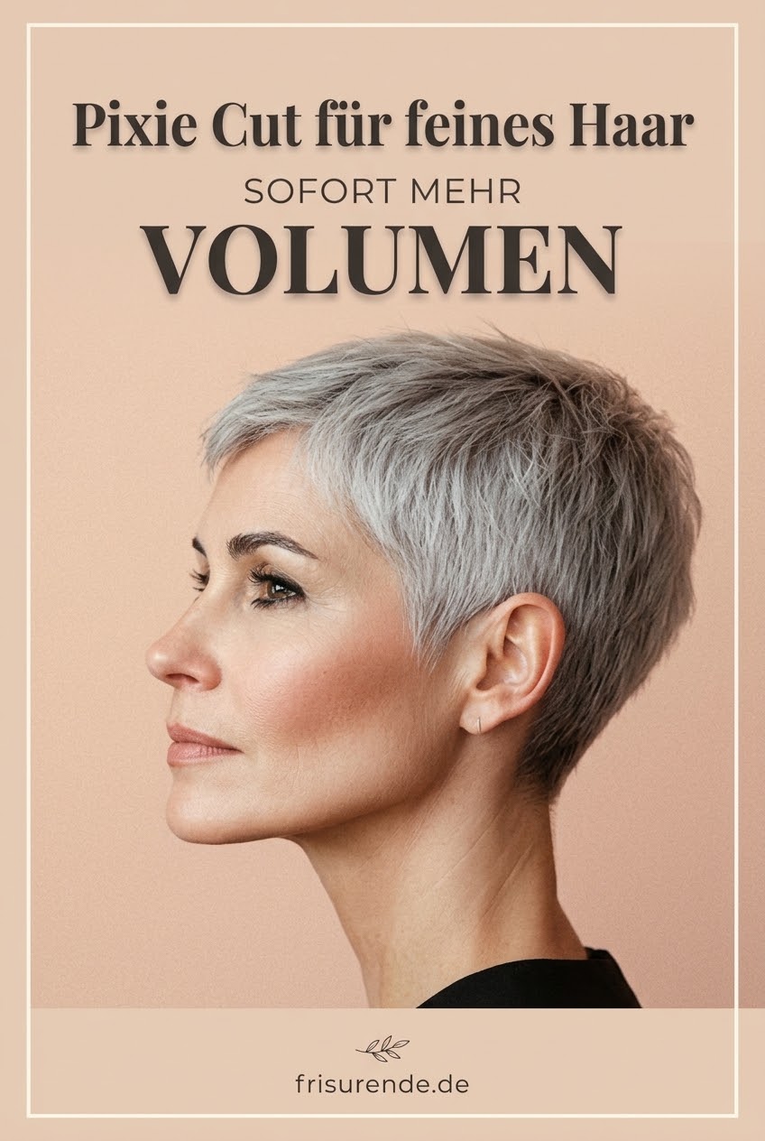 Pixie Cut für feines Haar: Sofort mehr Volumen