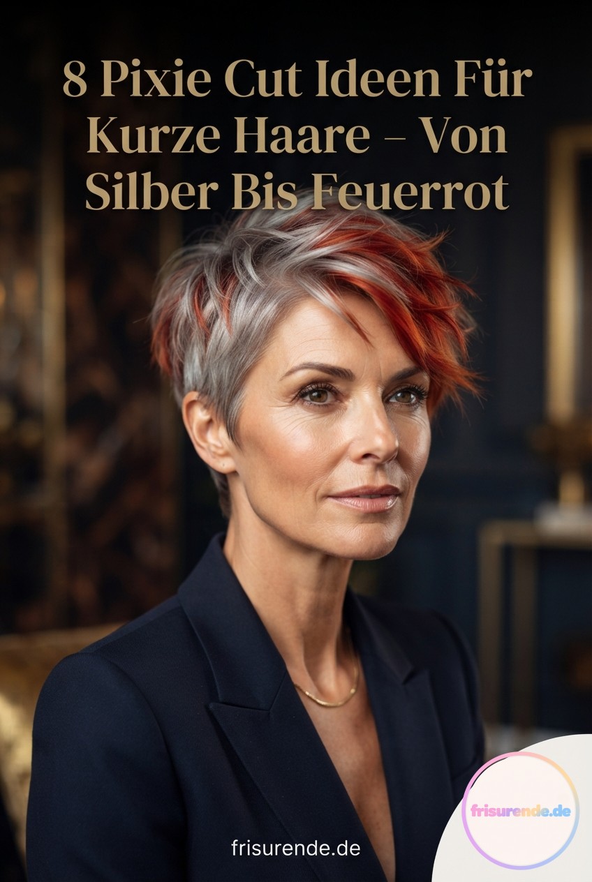 8 Pixie Cut Ideen Für Kurze Haare – Von Silber Bis Feuerrot