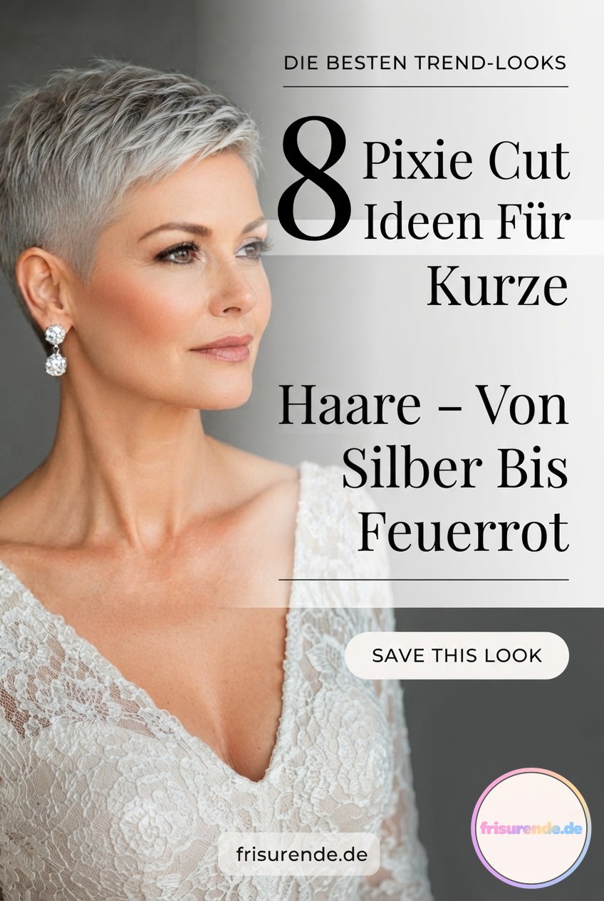 8 Pixie Cut Ideen Für Kurze Haare – Von Silber Bis Feuerrot