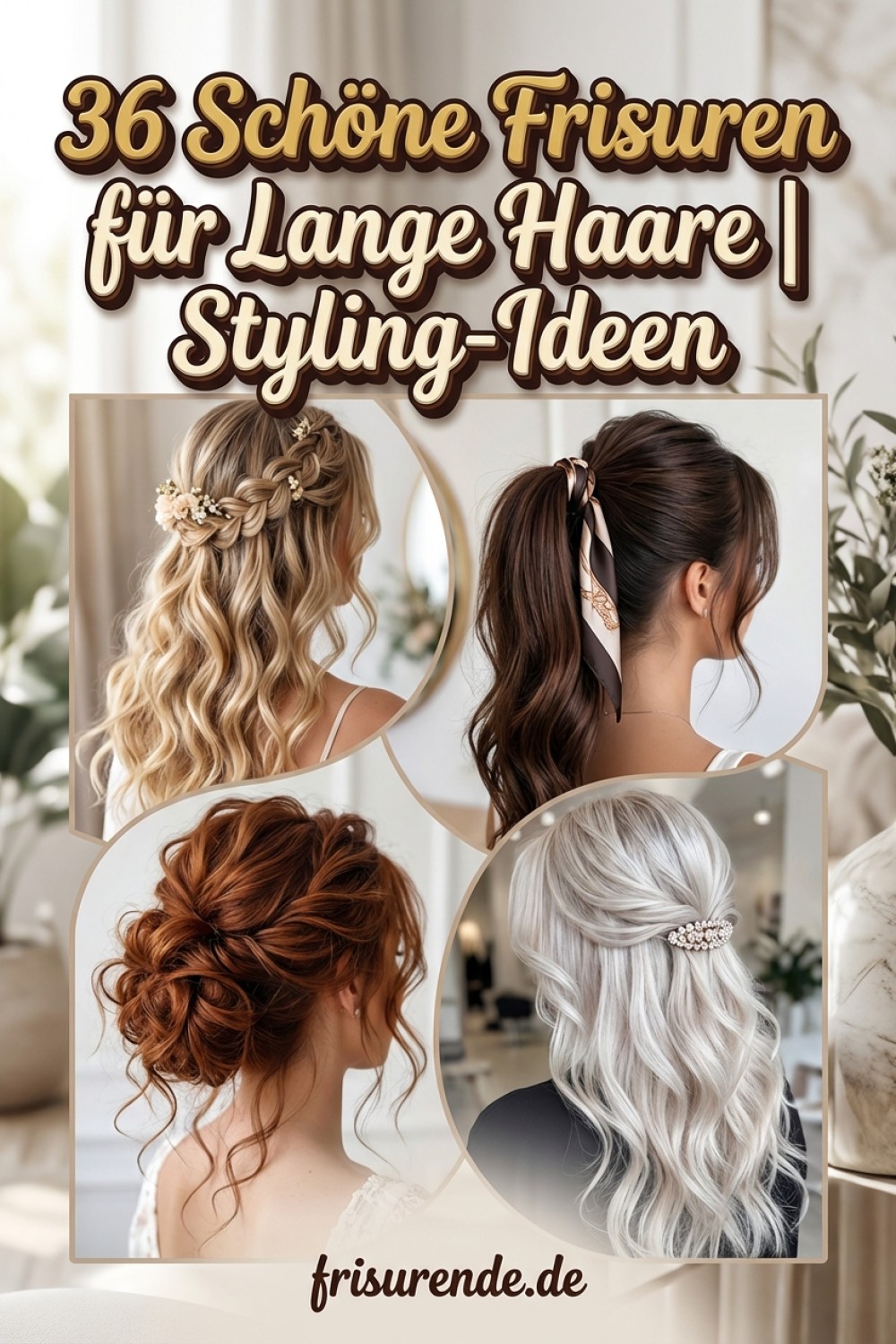 36 Schöne Frisuren für Lange Haare | Styling-Ideen