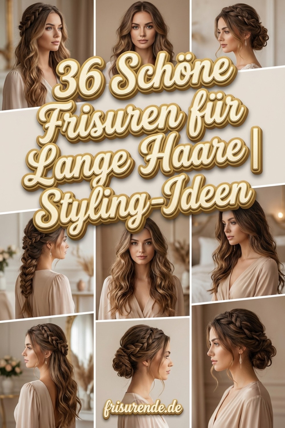 36 Schöne Frisuren für Lange Haare | Styling-Ideen