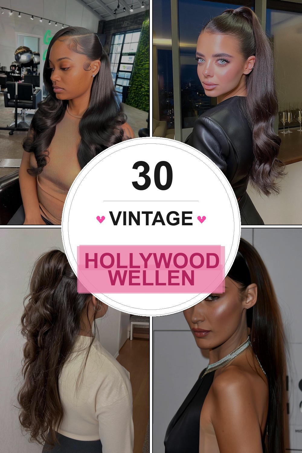 Vintage Hollywood Wellen