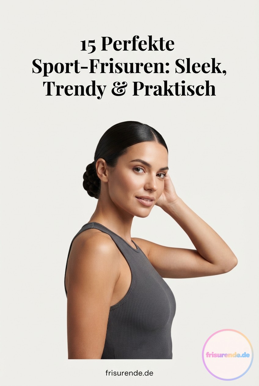 15 Perfekte Sport-Frisuren: Sleek, Trendy & Praktisch