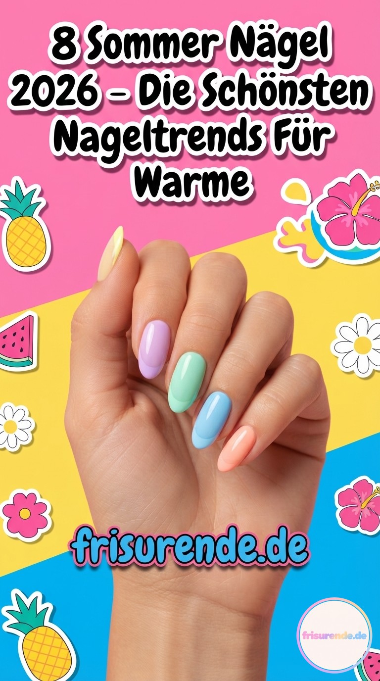 8 Sommer Nägel 2026 - Die Schönsten Nageltrends Für Warme
