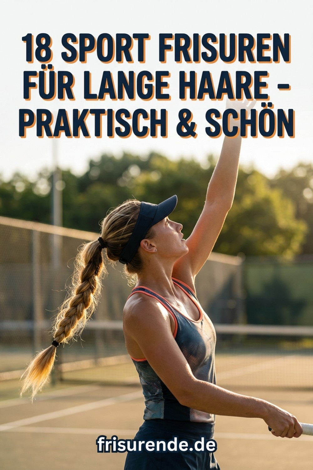 18 Sport Frisuren für Lange Haare - Praktisch & Schön