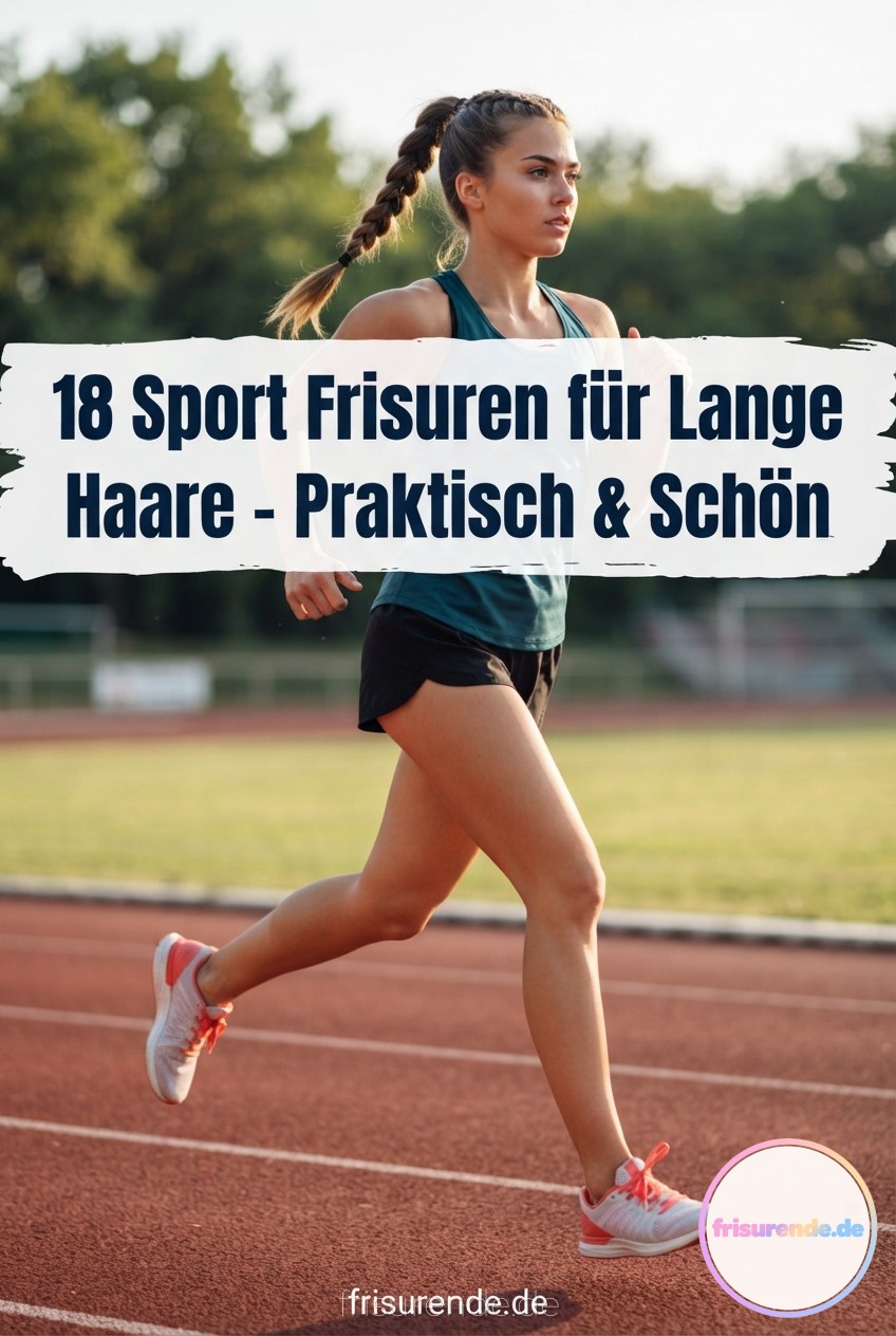18 Sport Frisuren für Lange Haare - Praktisch & Schön