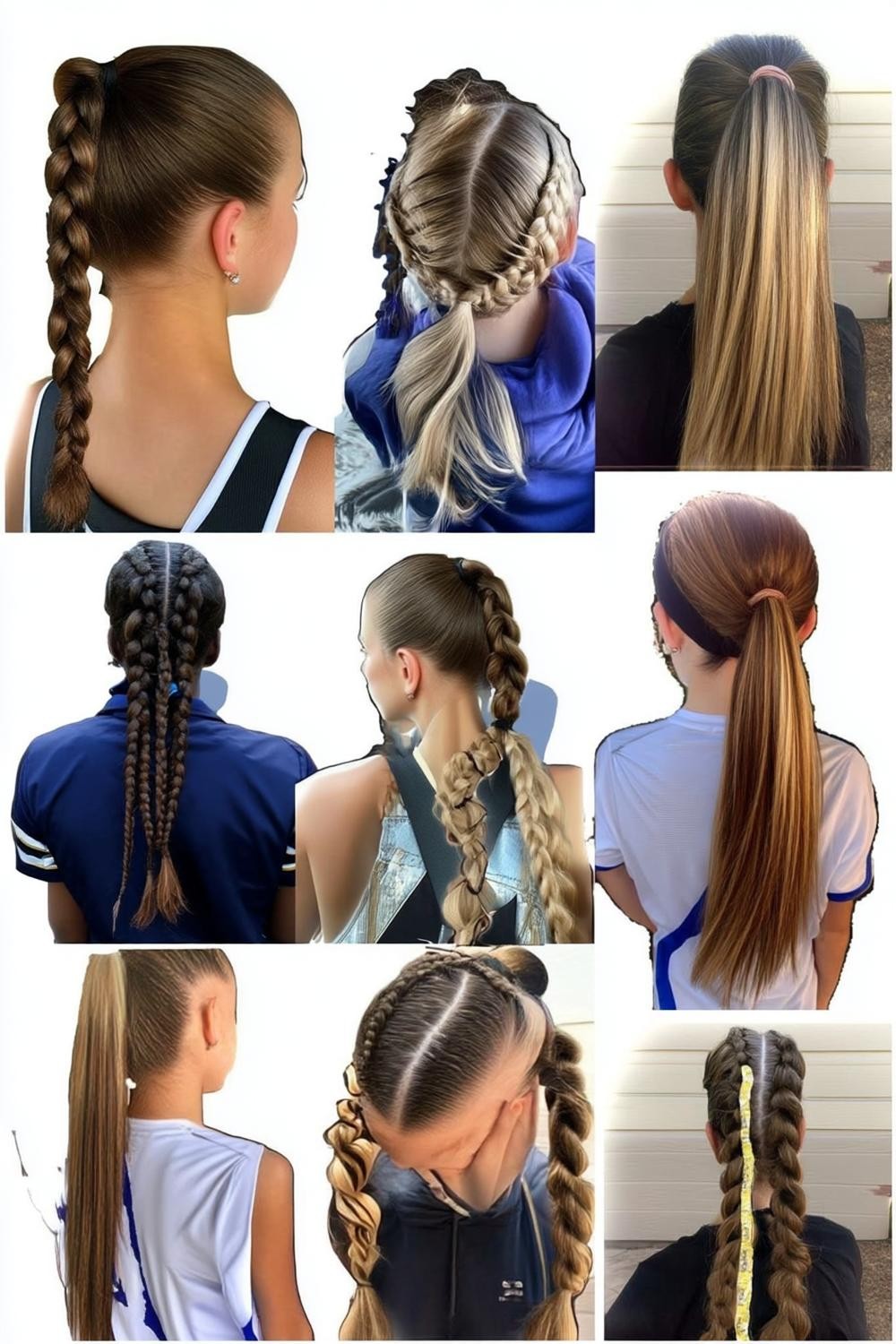 Vielfältige Flechtmuster Inspiration