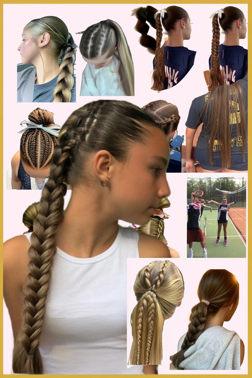 Volleyball-taugliche Zopfvielfalt