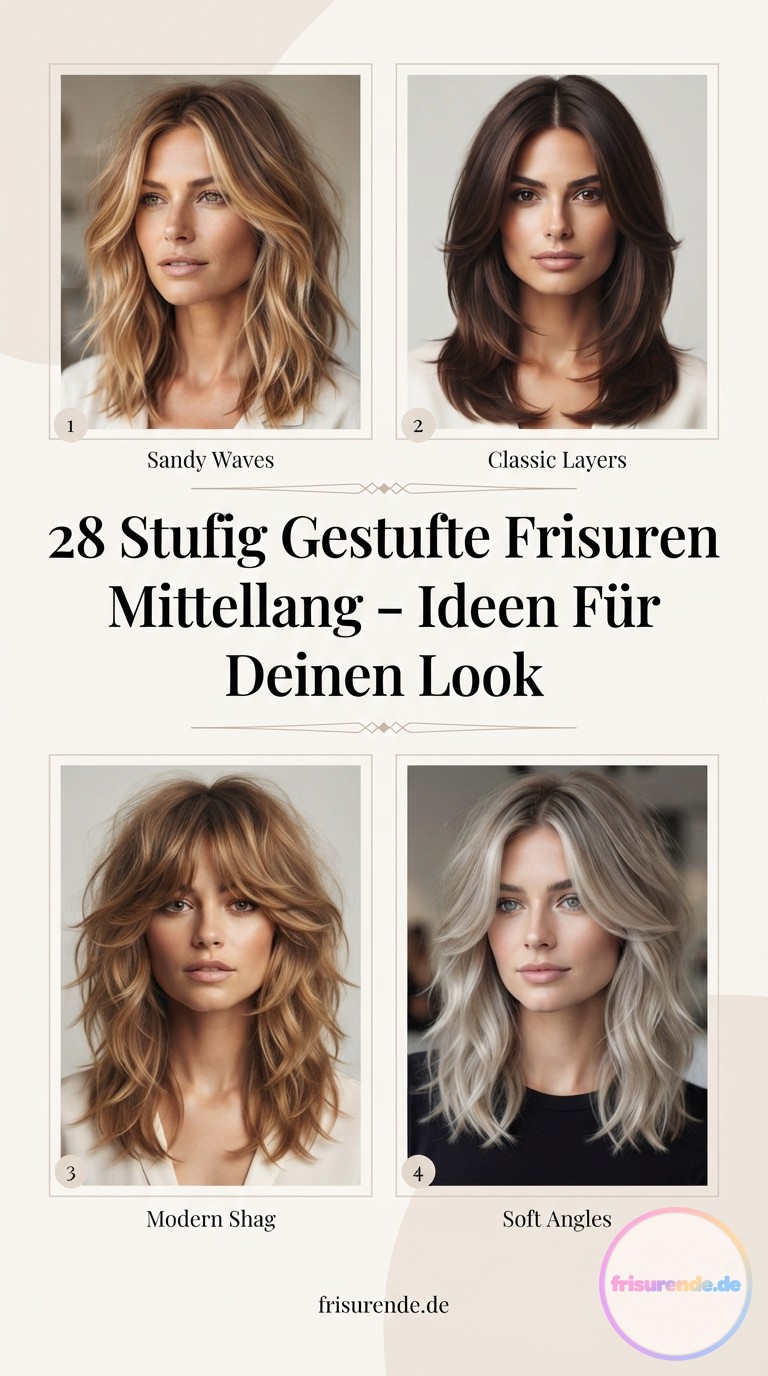 28 Stufig Gestufte Frisuren Mittellang – Ideen Für Deinen Look