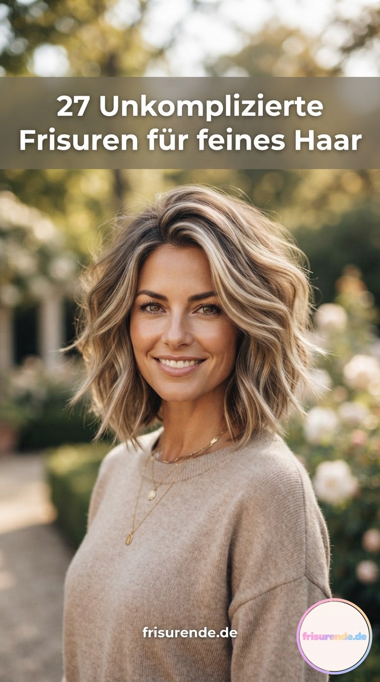 27 Unkomplizierte Frisuren für feines Haar