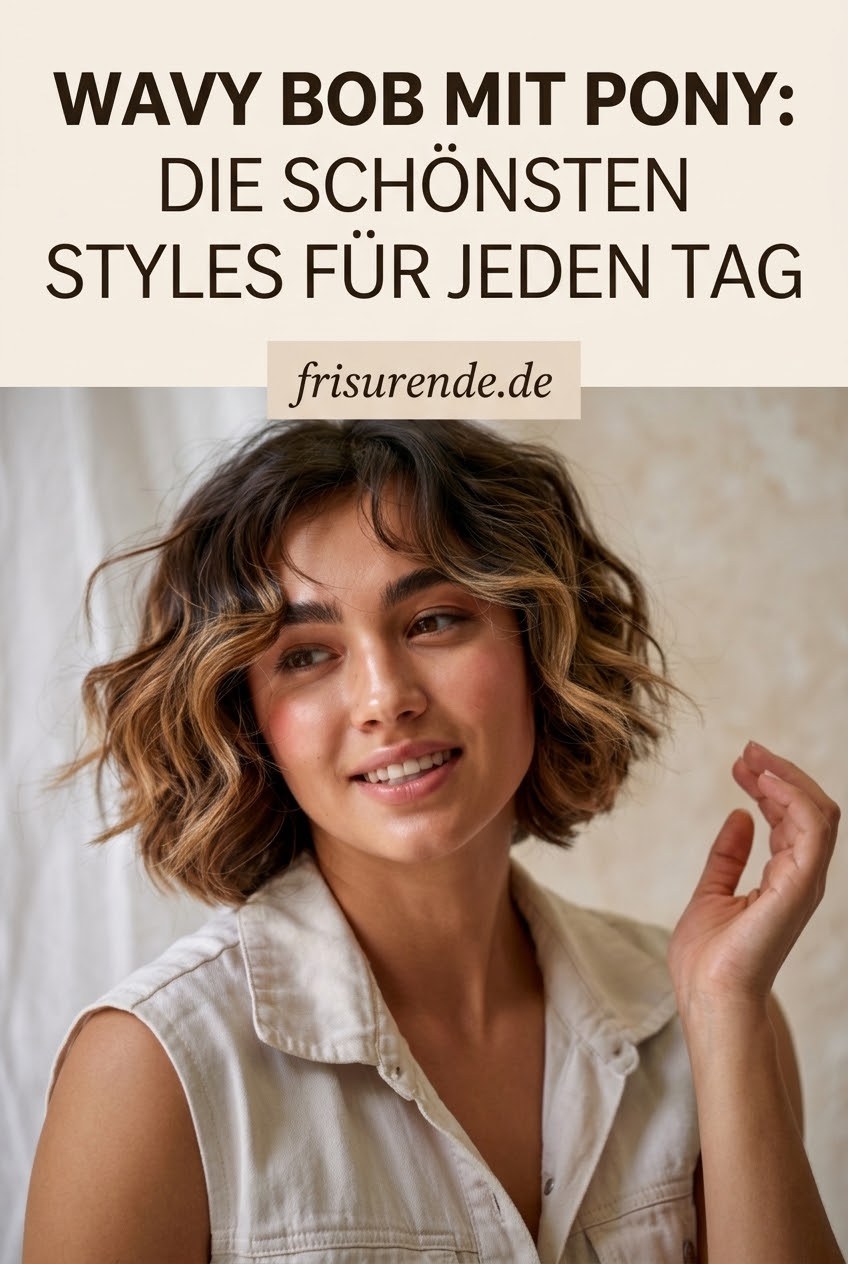 Wavy Bob mit Pony: Die schönsten Styles für jeden Tag