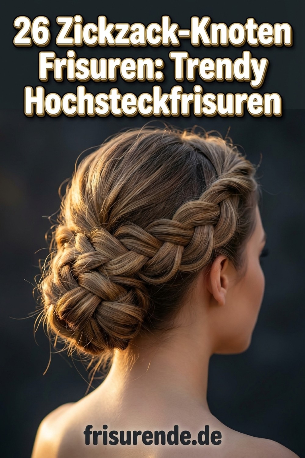 26 Zickzack-Knoten Frisuren: Trendy Hochsteckfrisuren