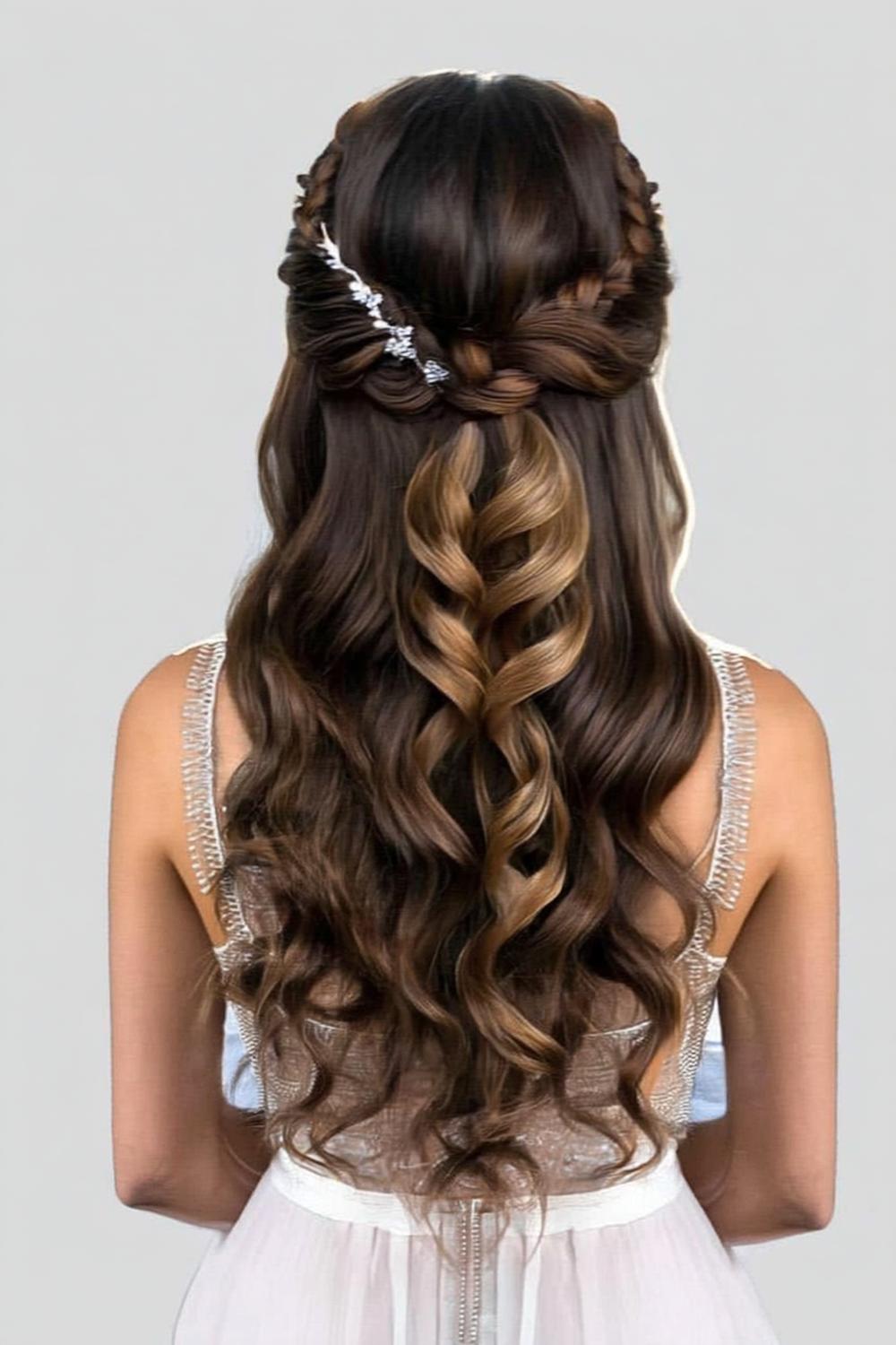 Lockere Wellen mit Pony