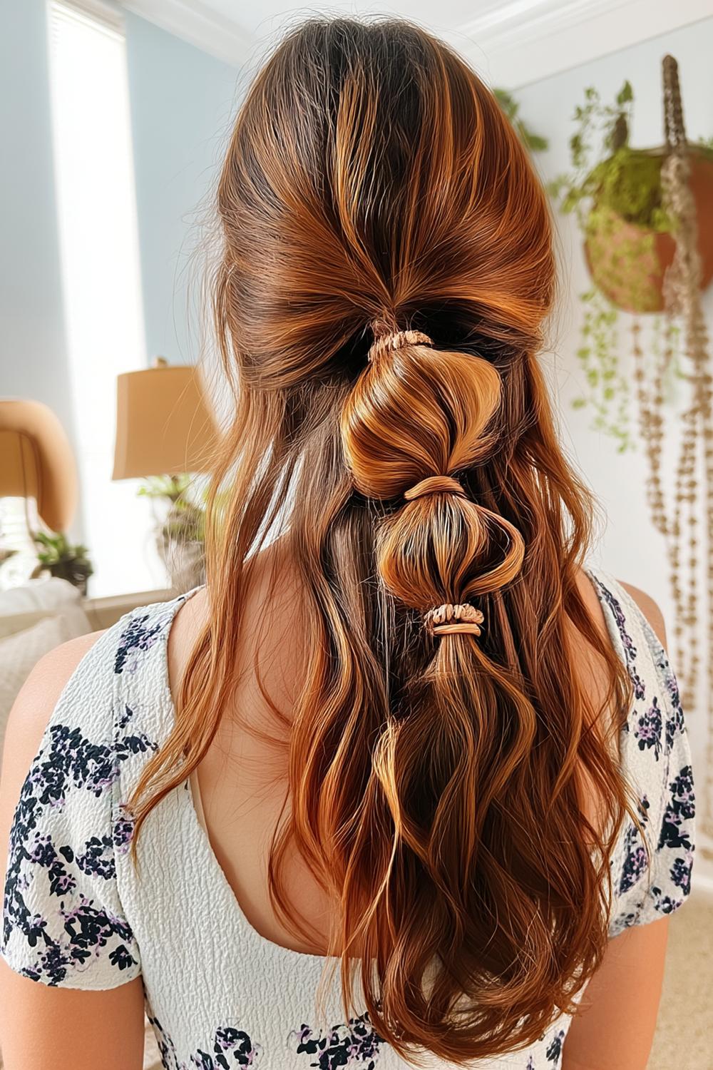 Romantische Brautlocken