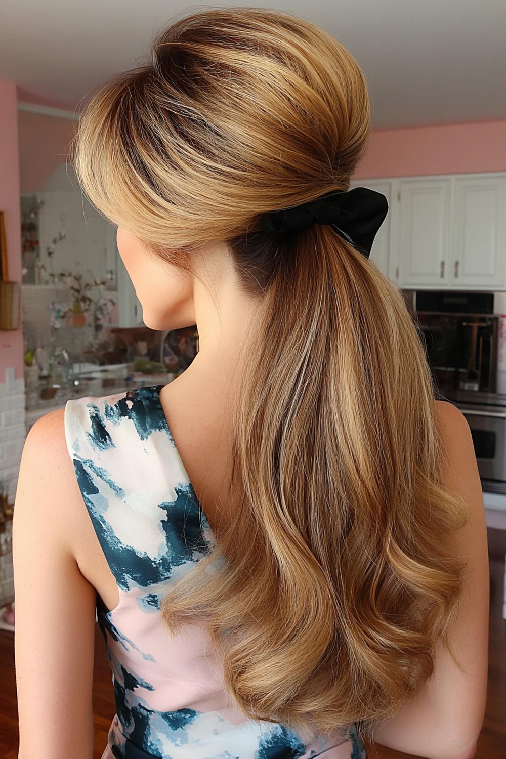 Voluminöse Retro-Locken