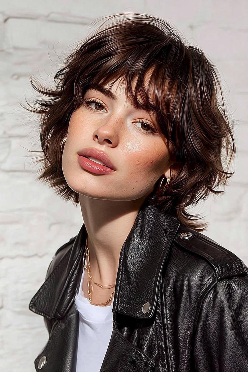 Natürlicher Pony-Shag