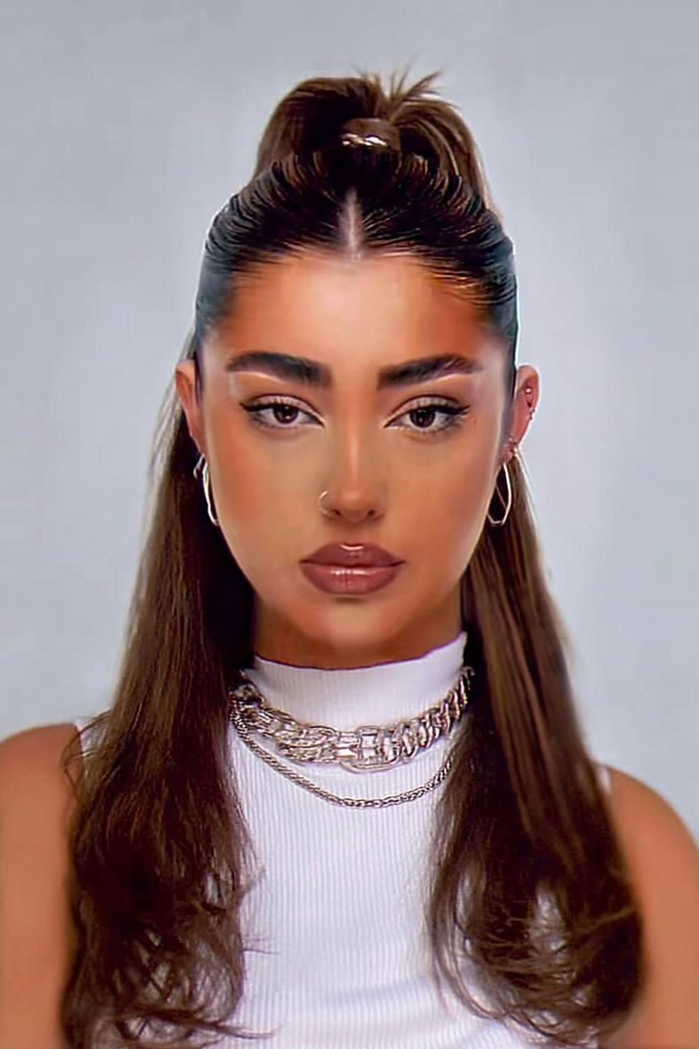 Moderner Knoten mit Sleek-Finish