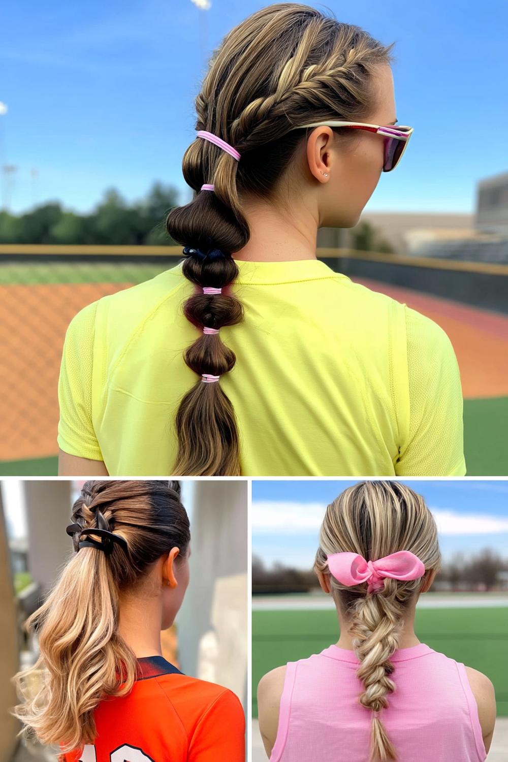 Lockiger Messy Ponytail