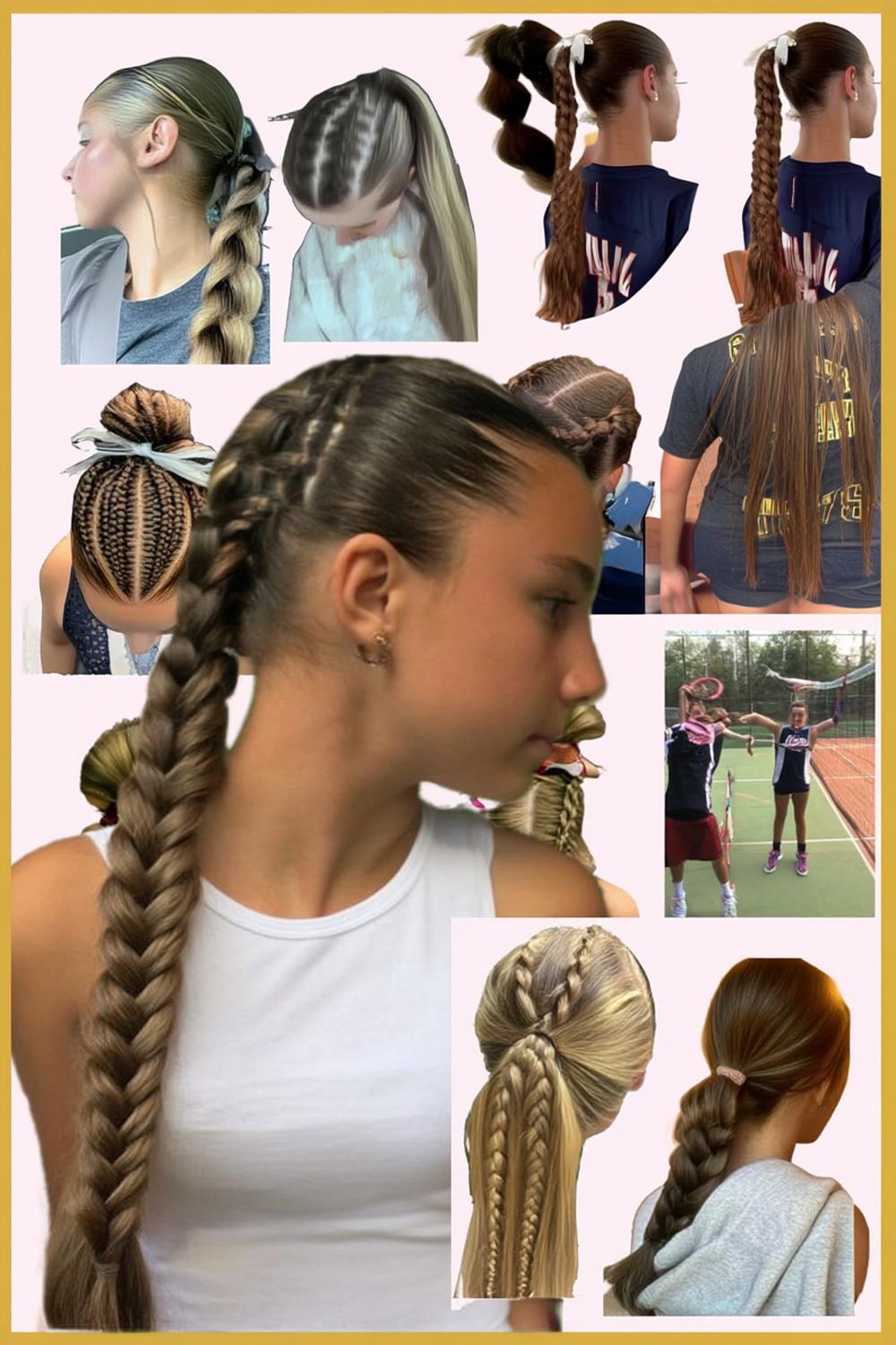 Volleyball-taugliche Zopfvielfalt