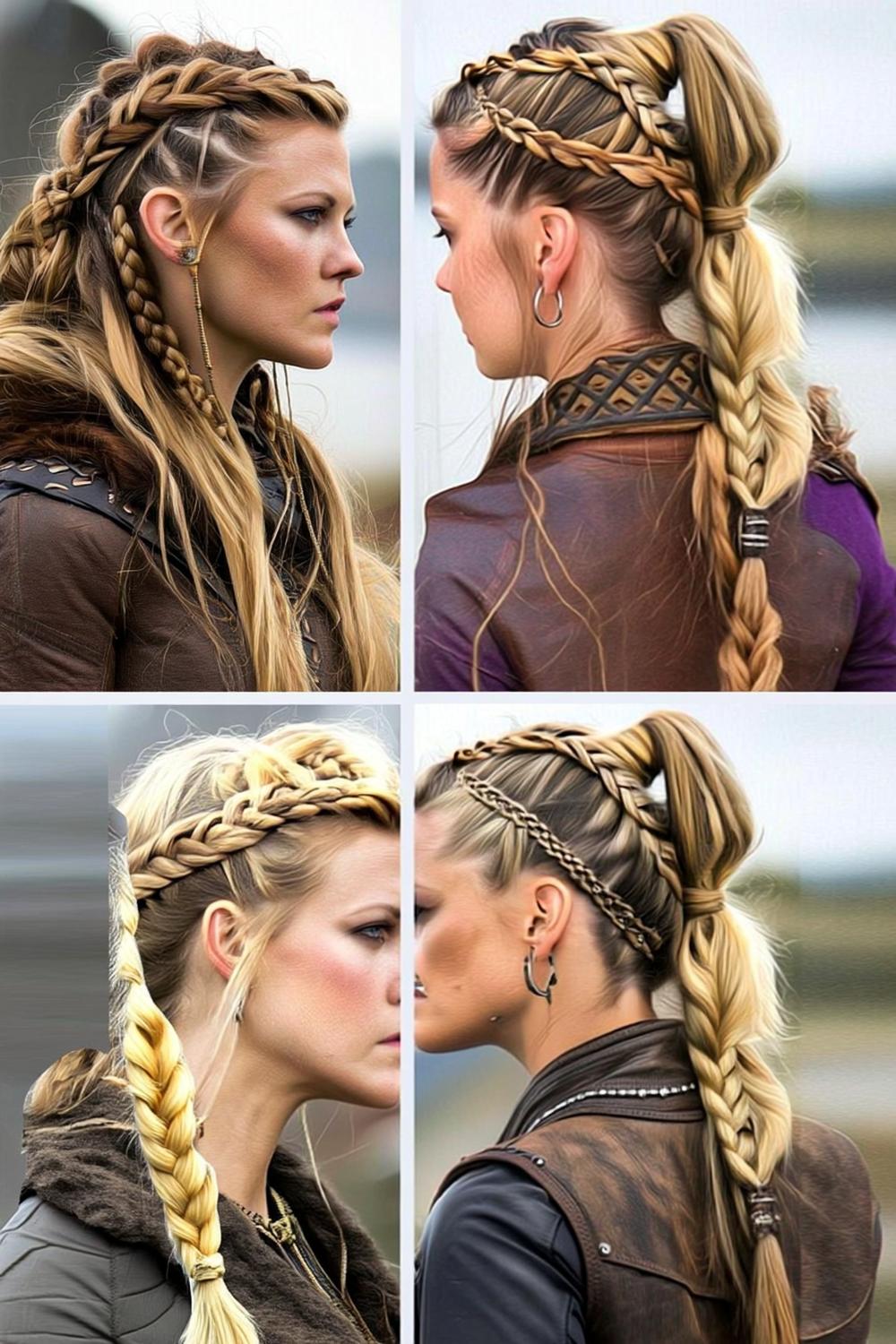 Wikinger-inspirierte Flechtkunst