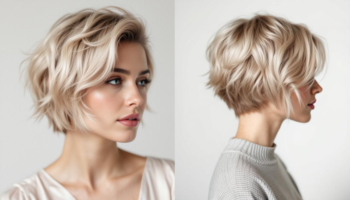 Strukturierter Pixie Cut feines Haar