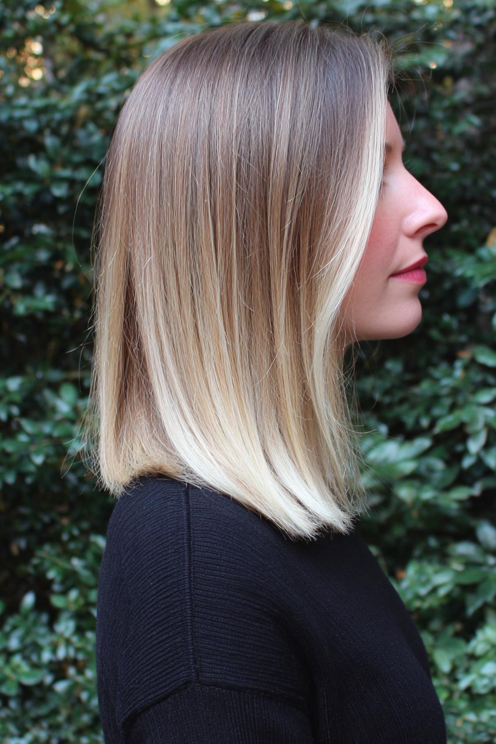 6. Trendige Haarideen 2026: Long Bob mit präziser Kinnlinie