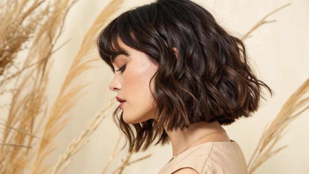 Trendige Wavy Bob Inspiration