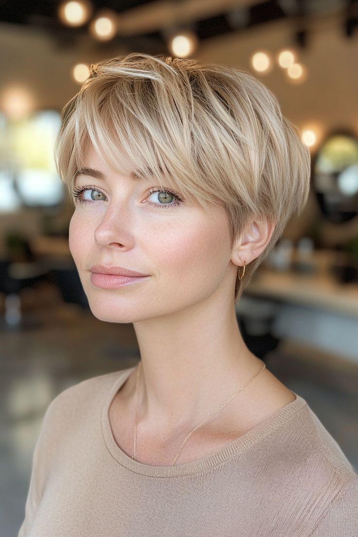 Trendiger Pixie Cut 2026