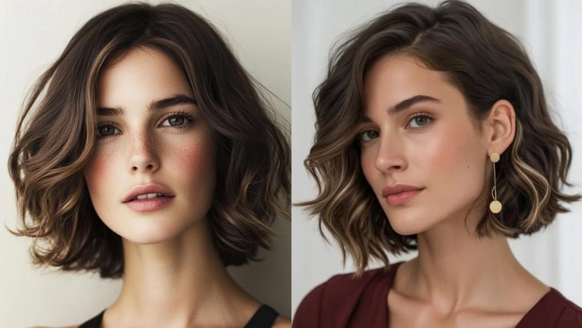 Trendiger Wavy Bob 2026