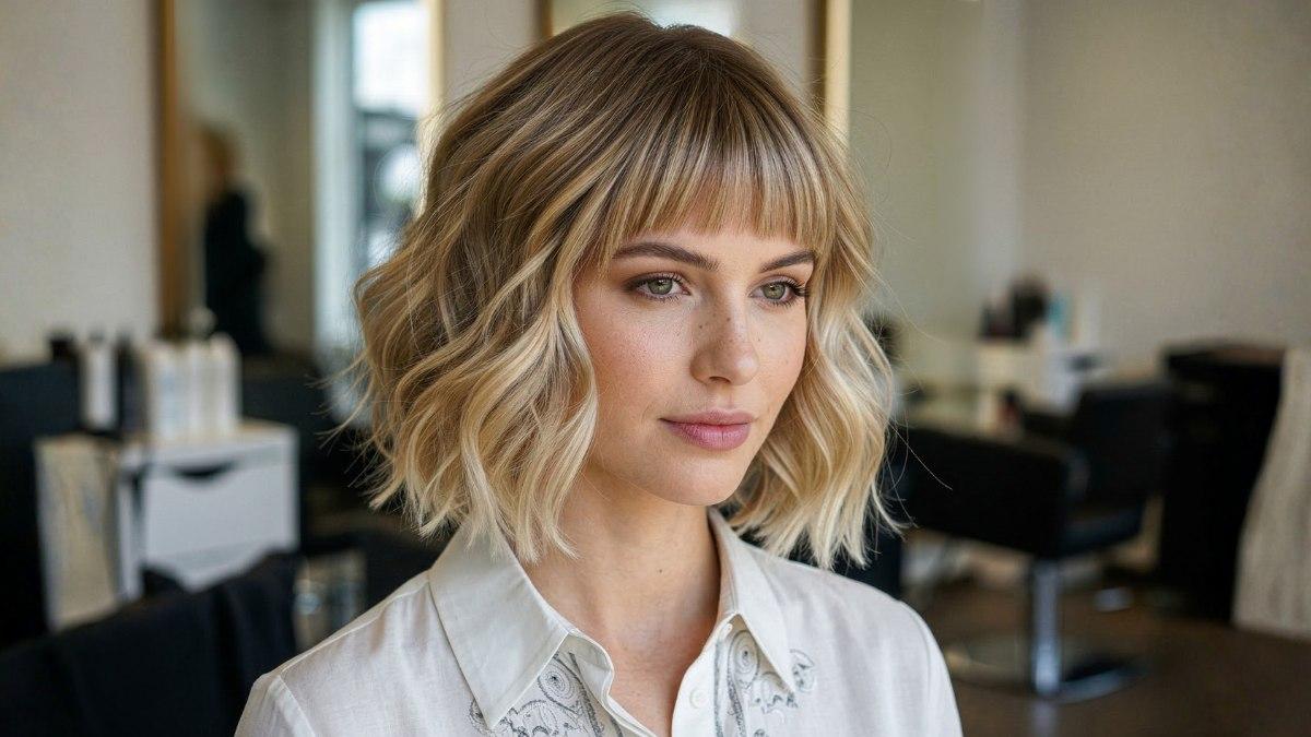 Wavy Bob Beach Waves Pony