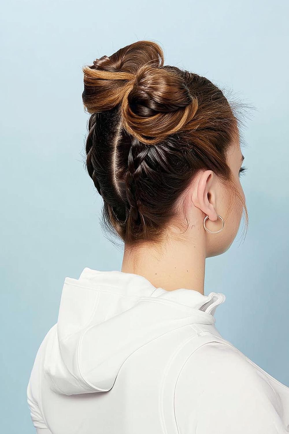 26 Zickzack-Knoten Frisuren: Trendy Hochsteckfrisuren