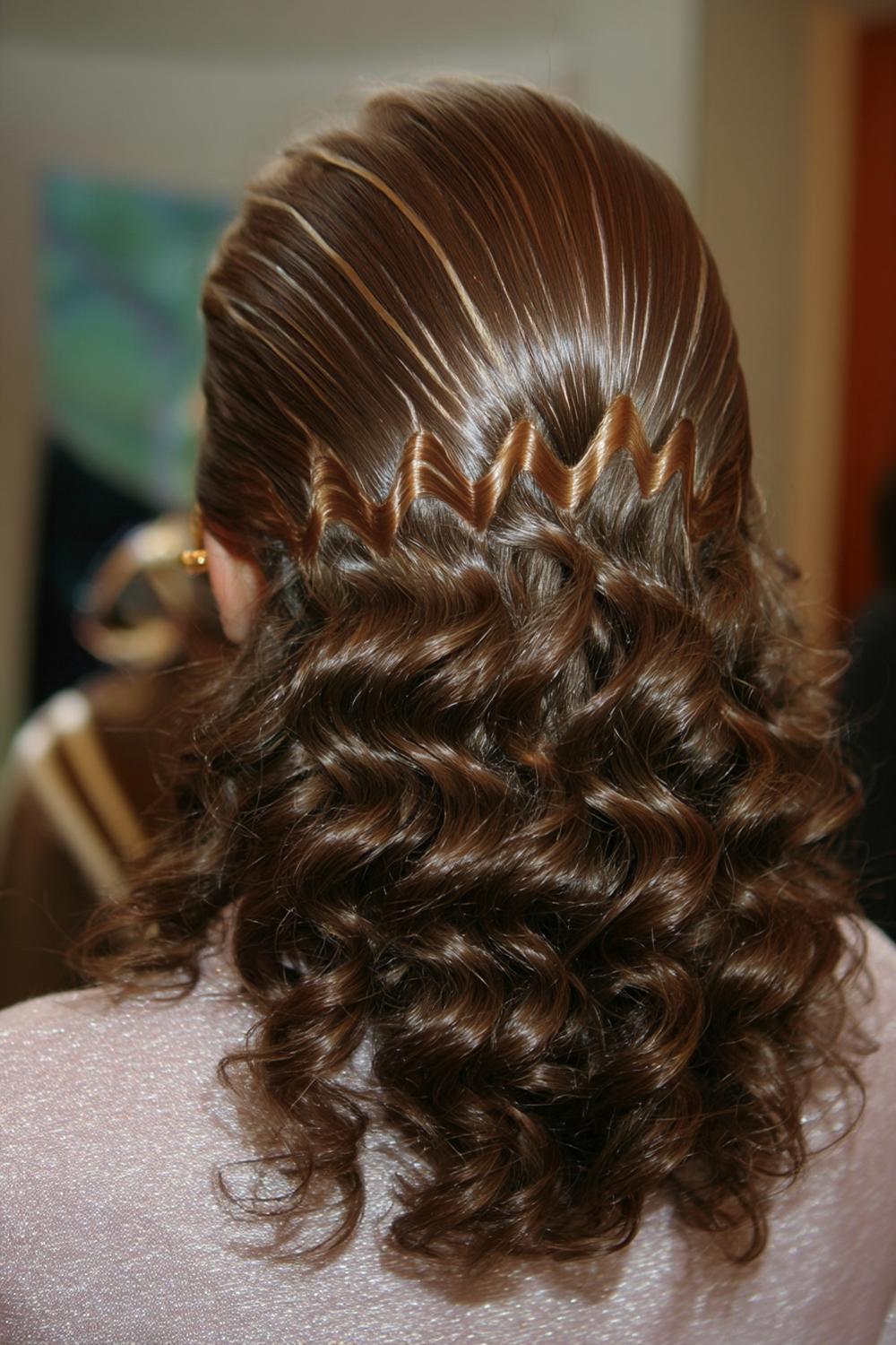 Lockiger Zickzack-Knoten Deluxe